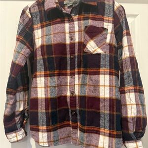 Natural Reflections Multicolor Plaid Shirt